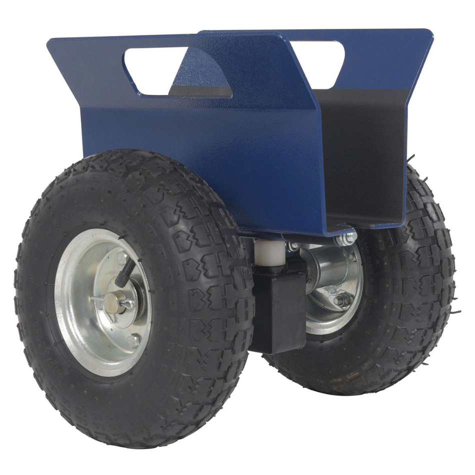 750 Lb. Steel Heavy Duty Adjustable Panel Dolly Pneumatic Wheels - PLDL-HD-4-10PN - Vestil