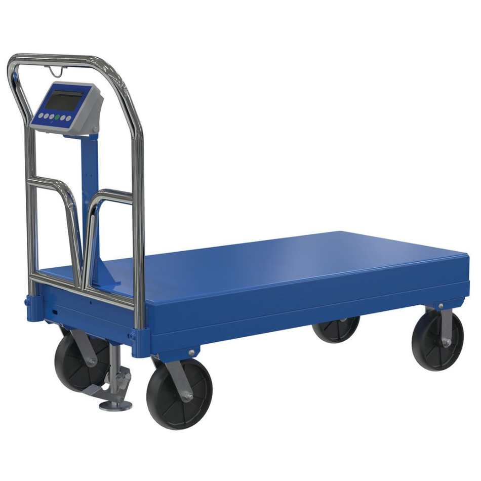 3600 Lb. Steel Platform Truck with Scale – SPT-2436-SCL – Vestil