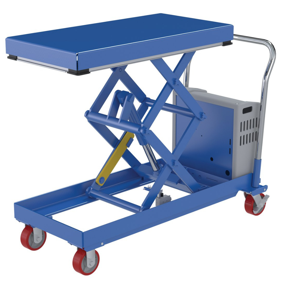 750 Lb. Steel 12V DC Hydraulic Elevating Cart – CARTD-750-2040-DC – Vestil