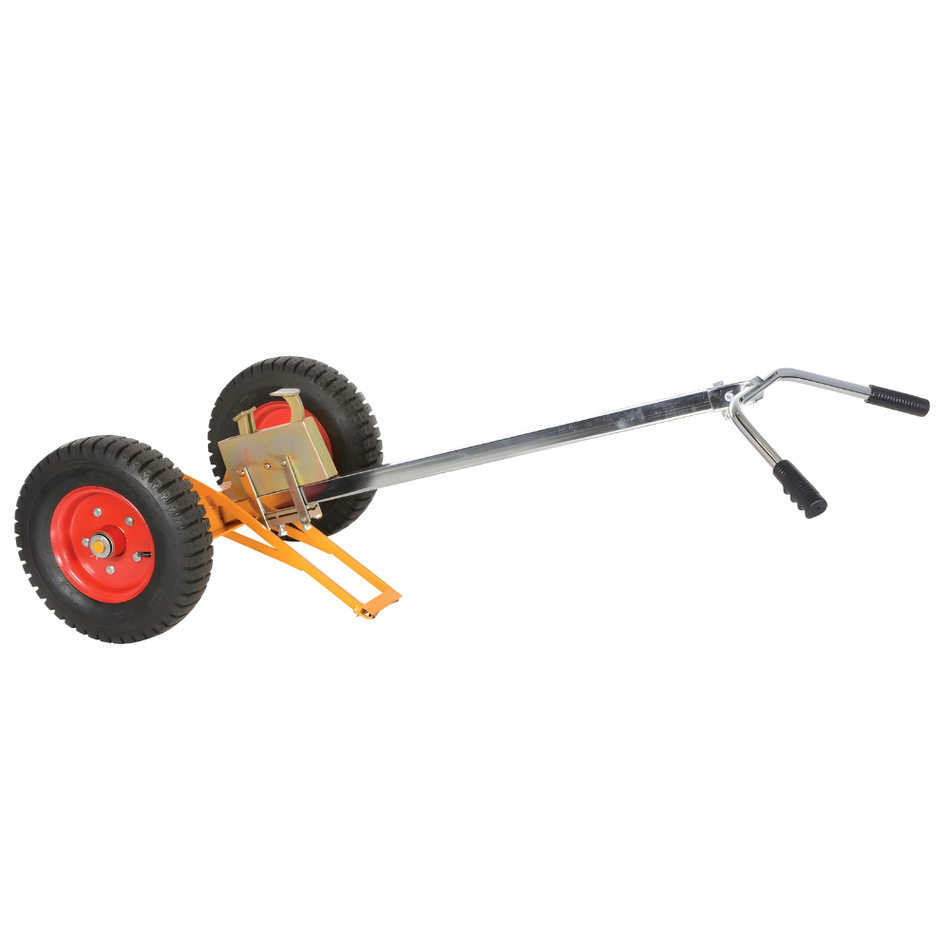 1,000 lb Steel Deluxe Tilt Back Drum Truck – Pneumatic Wheels – DBT-1000-PN – Vestil
