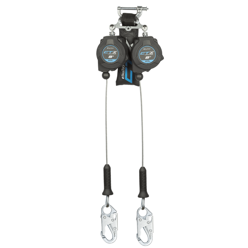 8' CTX™ Cable Class 2 Leading Edge Personal SRL-P with Steel Snap Hooks – 83208TP1 – FallTech