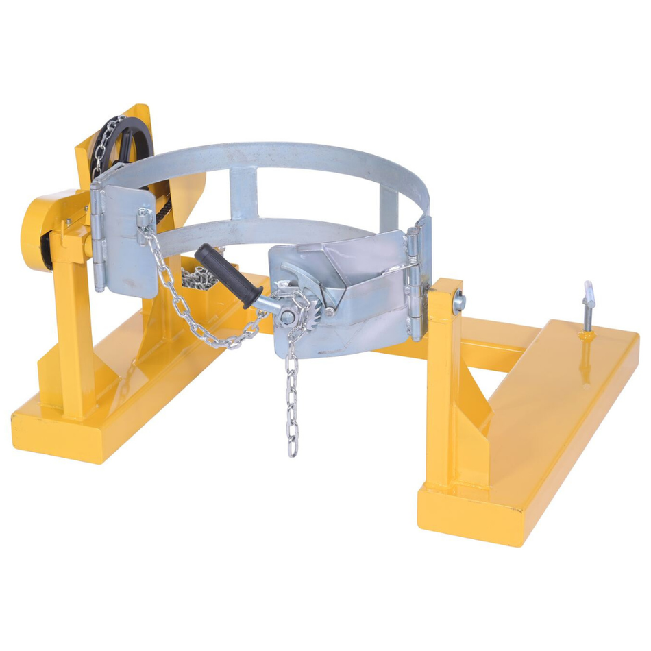 Steel Fork Truck Drum Carrier/Rotator – 55 Gallon – 1500 Lb. Capacity – DCR-205-15 – Vestil