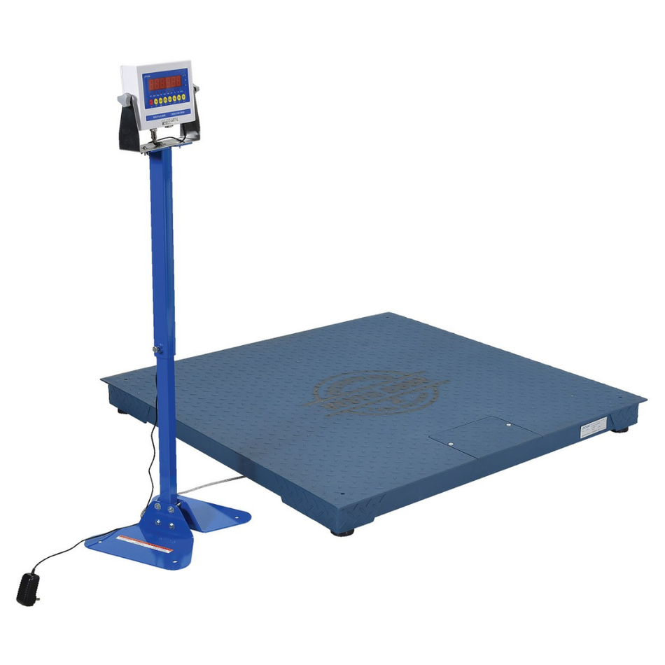 Digital Floor Scale - 48" x 48" - 10000 lbs - Vestil