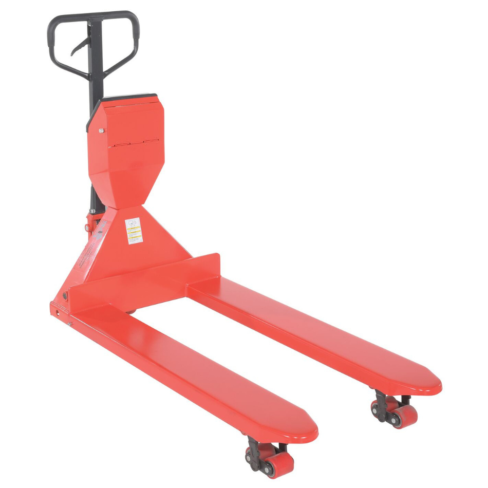 Hand Pallet Truck - Low Profile w/ Scale - 27" x 48" - 5000 lbs - Vestil