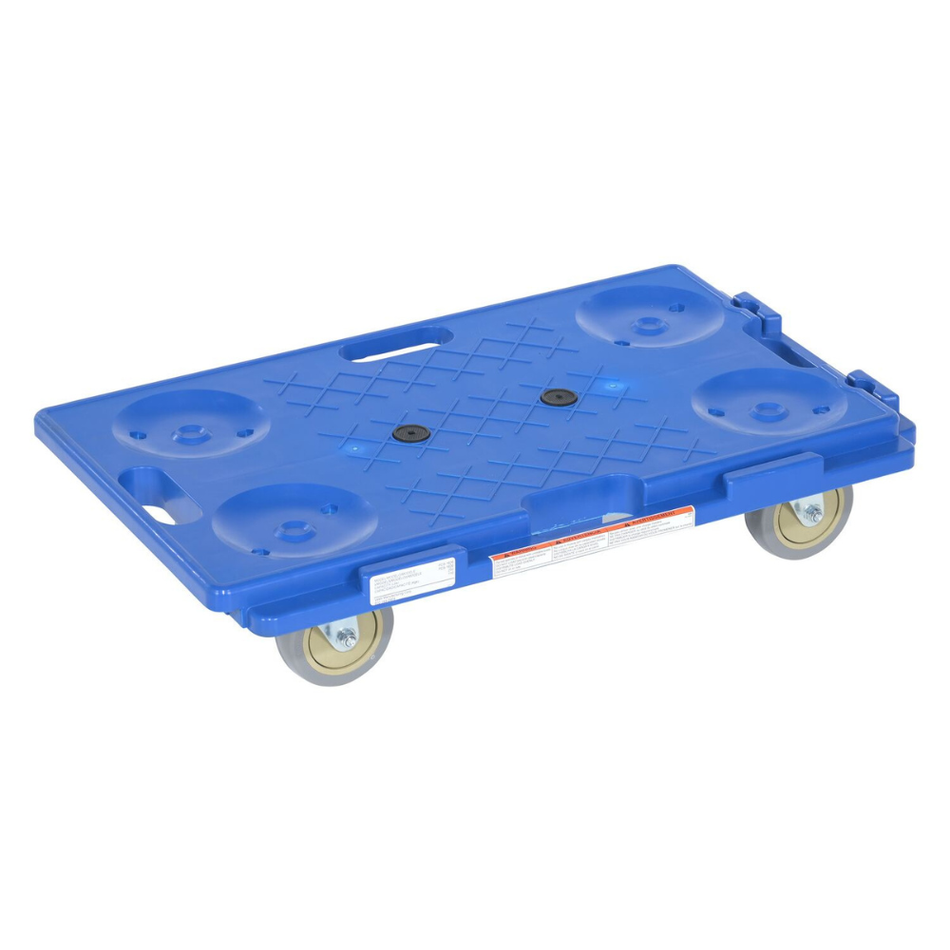 250 Lb. Plastic Interlocking Dolly – PCS-1626 – Vestil