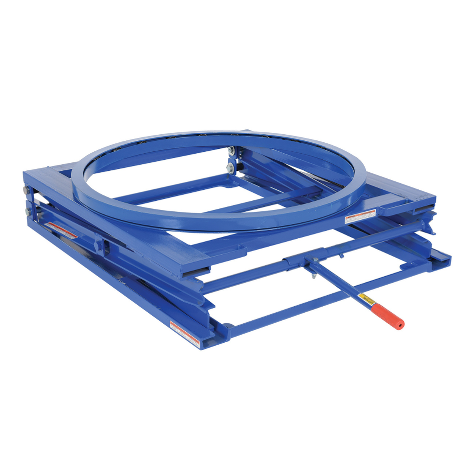 4000 Lb. Steel Adjustable Pallet Carousel Stand – PS-4045/CA – Vestil