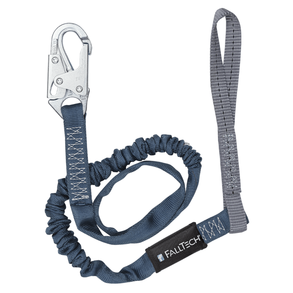 6' Internal Energy Absorbing Lanyard, Single-leg with Choke-loop and Steel Snap Hook – 8259L – FallTech