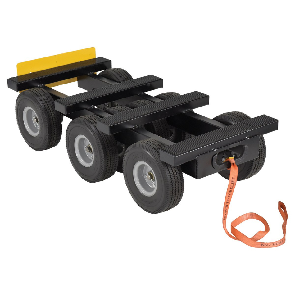 1,400 Lb. Steel Eight Wheel All-Terrain Dolly – ALL-T-D8W-1400 – Vestil