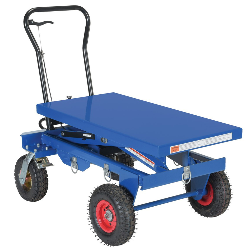 1500 Lb. Steel Rough Terrain Elevating Cart – CART-PN-1500 – Vestil