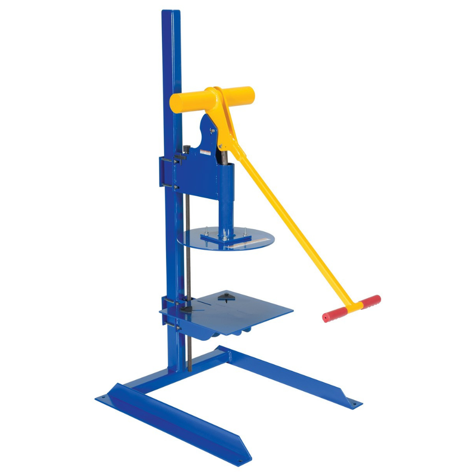 Steel Pail Lid Closing Press Machine – 2 to 7 Gallon – 250 lb Capacity – PLC-P-FM – Vestil
