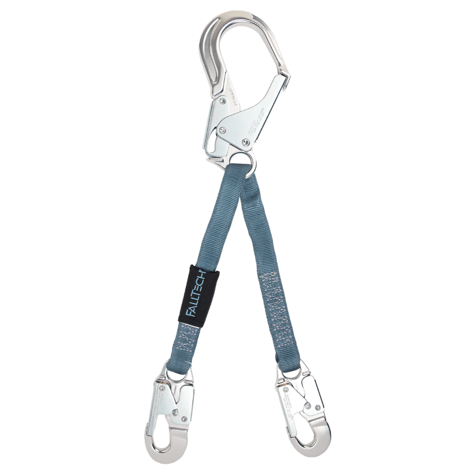 24" Standard-duty Rebar Positioning Assembly with Jacketed Web and Aluminum Non-Swivel Rebar Hook – 8250LTWA – FallTech