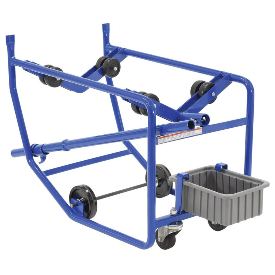 1,000 Lb. Steel Revolving Drum Cart – RDC-100-10 – Vestil