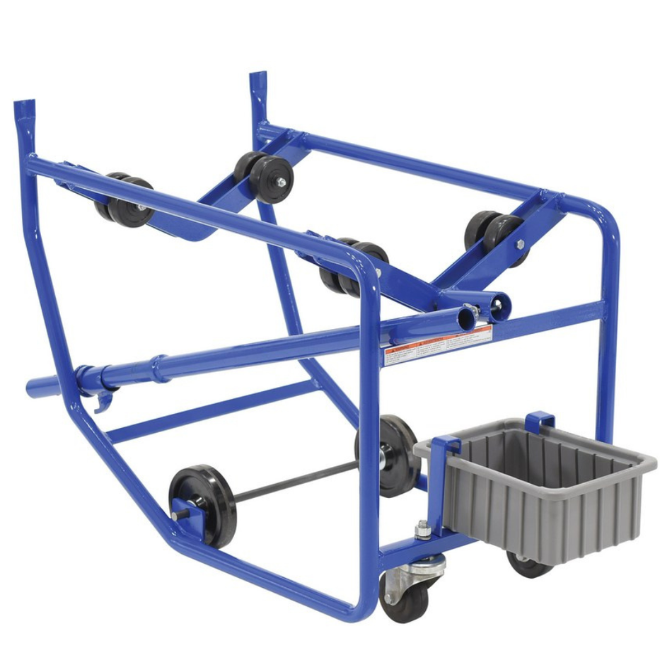 600 Lb. Steel Revolving Drum Cart – RDC-100 – Vestil