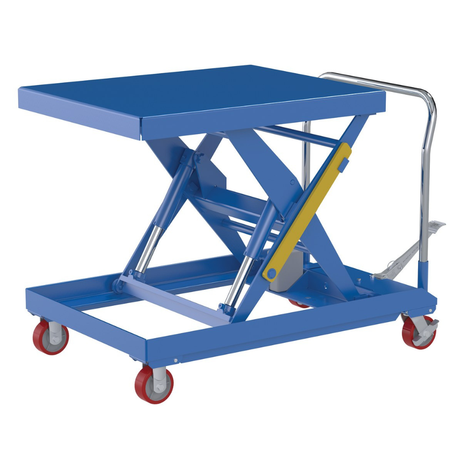2000 Lb. Steel Hydraulic Elevating Cart with Foot Pump – CART-2000-3240-FP – Vestil