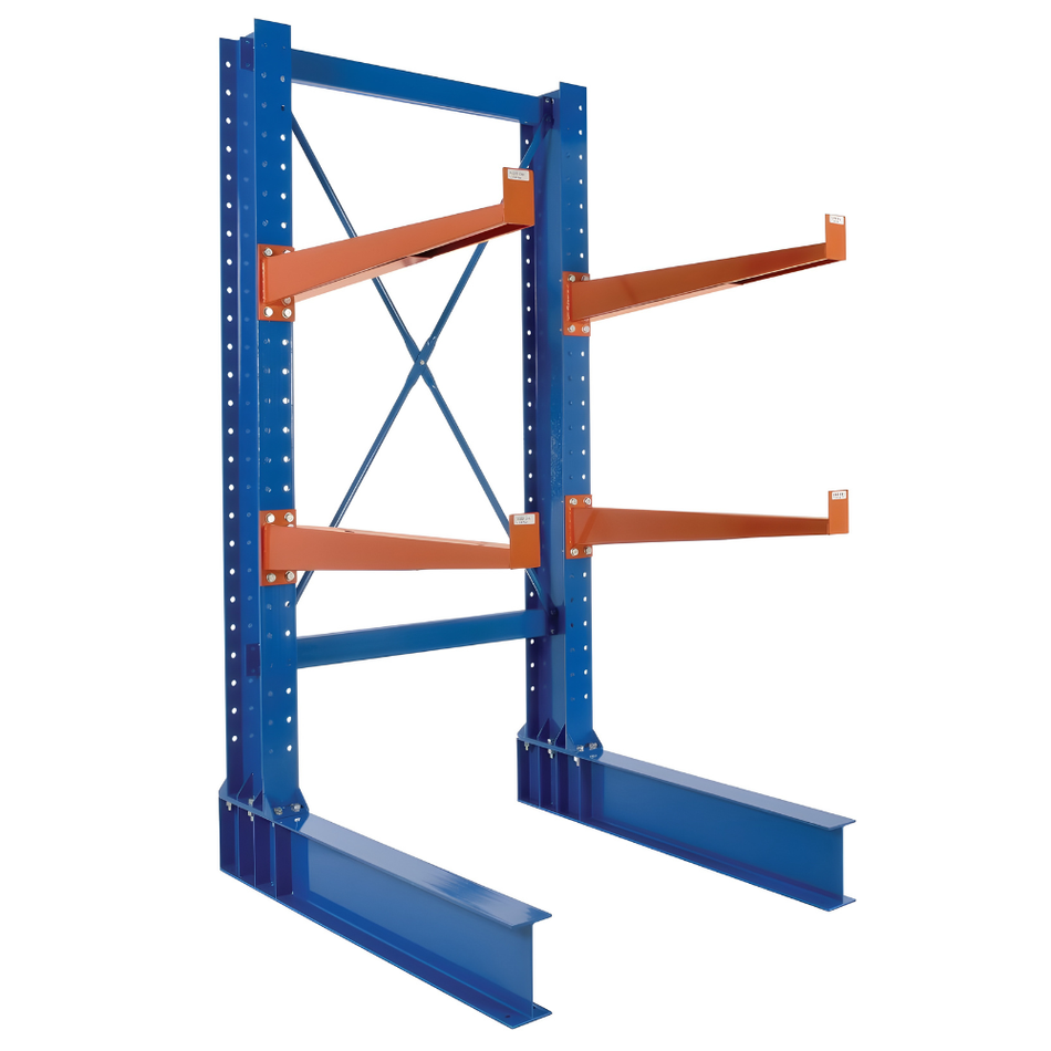 Steel Heavy Duty Cantilever Rack Kit - Single-Sided - 36 In. Arm Set - Vestil