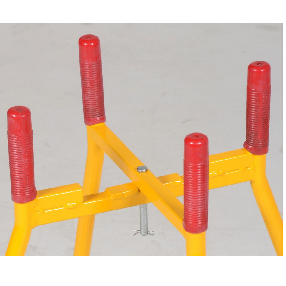 Steel Ergonomic Elevated Bucket and Pail Dolly – 100 lb Capacity – PDOL-26 – Vestil