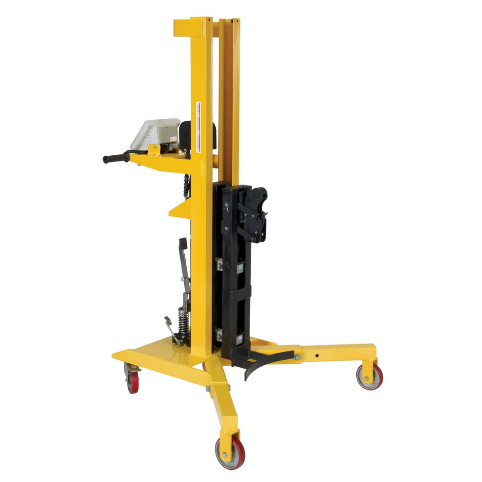 900 Lb. Steel Portable Ergonomic Drum Truck with Scale – DRUM-55-SCL-E – Vestil