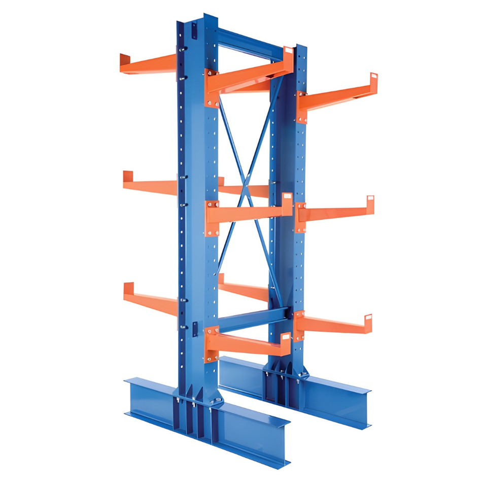 Steel Heavy-Duty Cantilever Rack Kit - Double-Sided - 24 In. Arm Set - Vestil