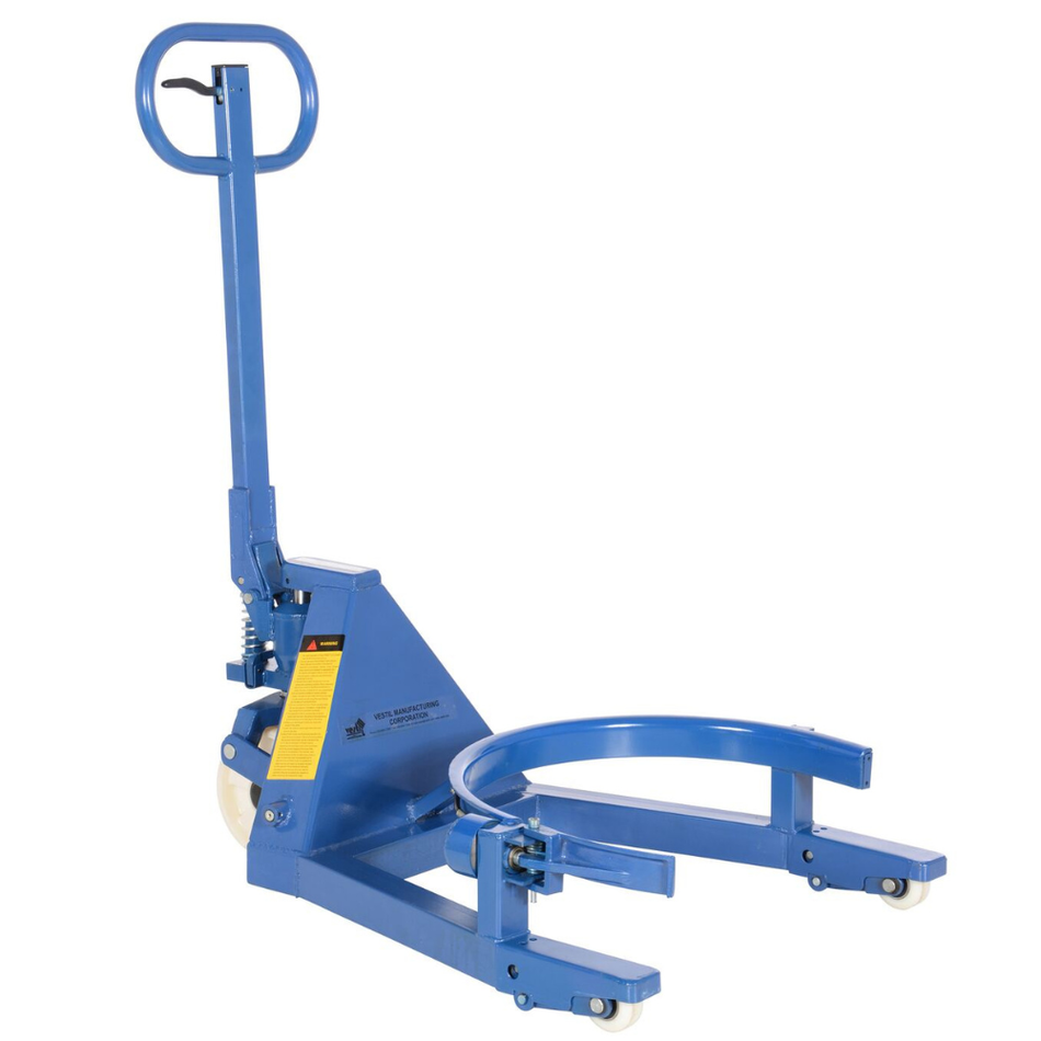 660 Lb. Steel Portable Drum Jack – Accepts 55 Gallon Steel Drums – DRUM-55S – Vestil