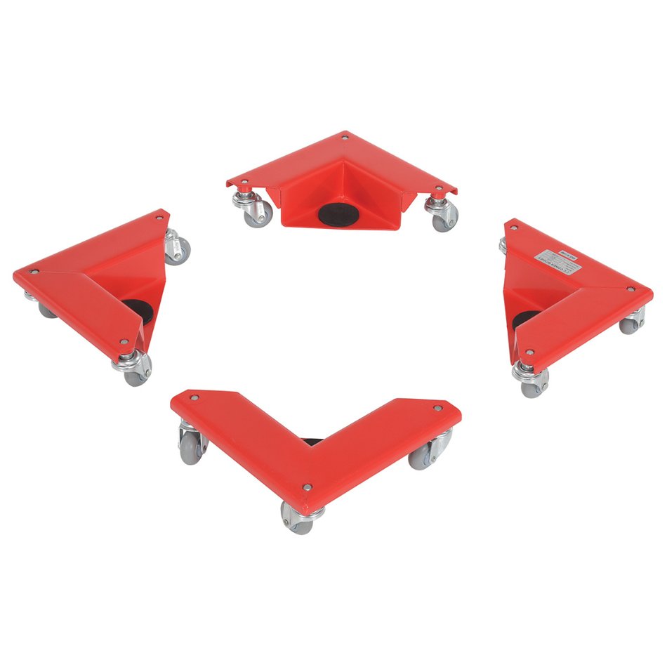 1200 Lb. Steel Corner Mover Dolly – 4 Pack – CMD-S-300-4PK – Vestil