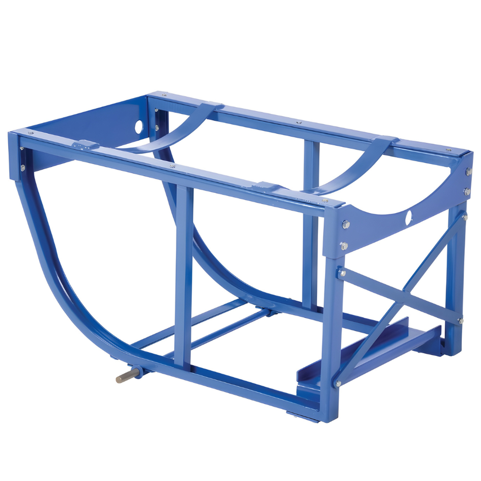 800 lb Steel Economy Rotating Drum Cart – No Casters – RDC-60-NC – Vestil