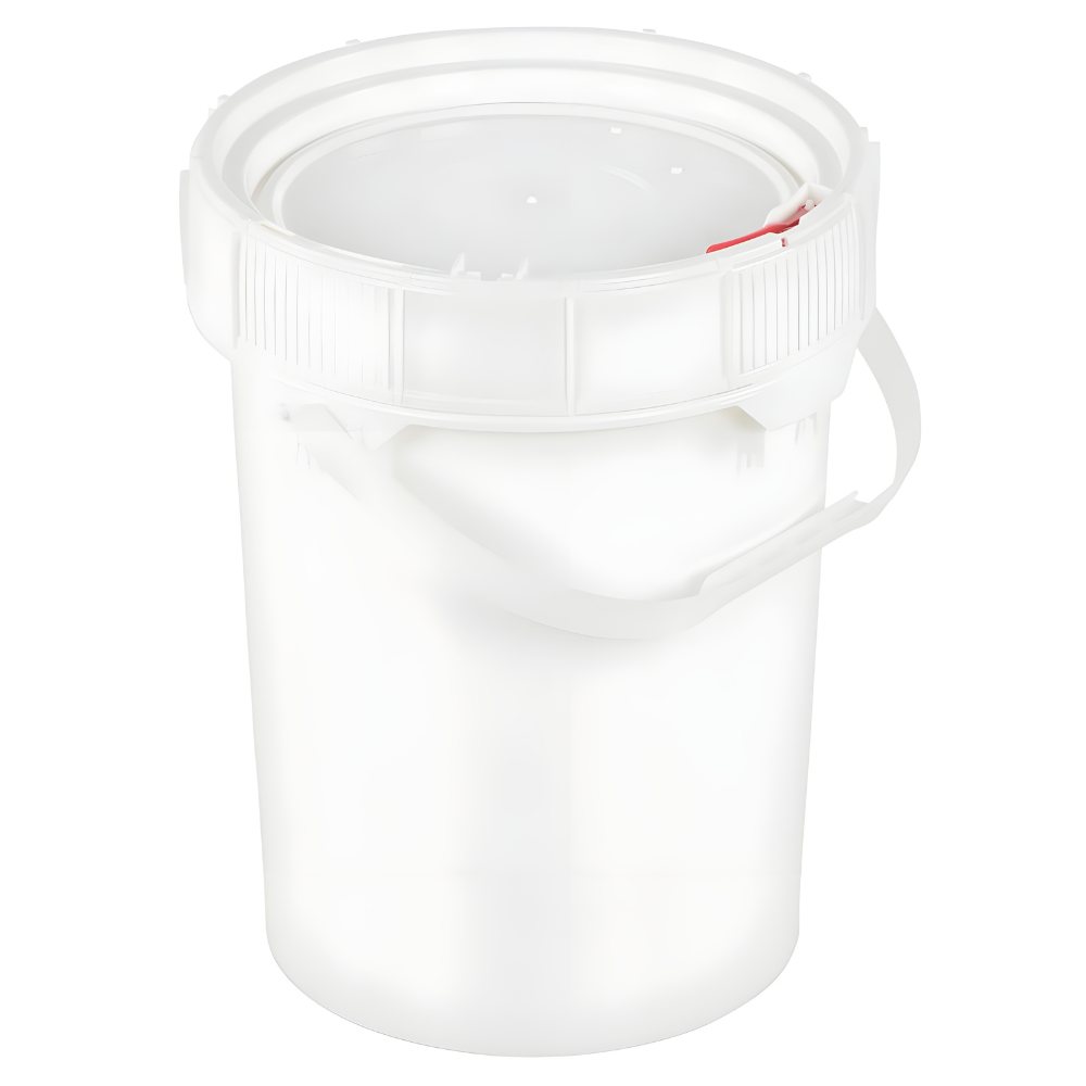 High Density Polyethylene Screw Top Pail with Lid – 5 Gallon – PAIL-SC ...