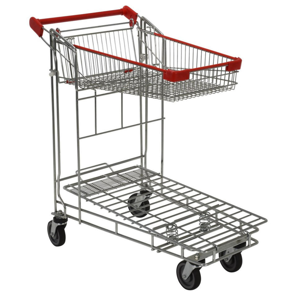 90 Lb. Steel Nestable Wire Cart – WIRE-S – Vestil