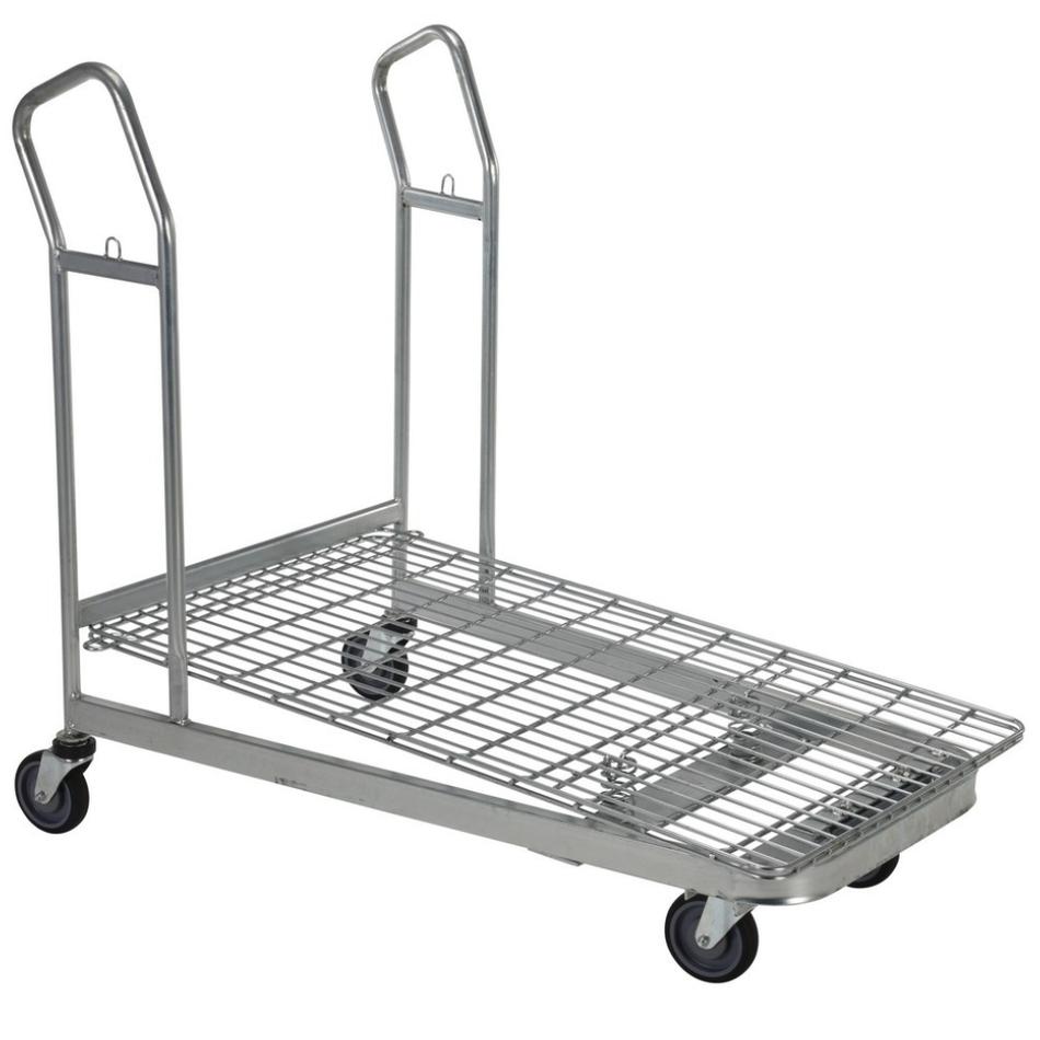 90 Lb. Steel Nestable Wire Cart – WIRE-M – Vestil