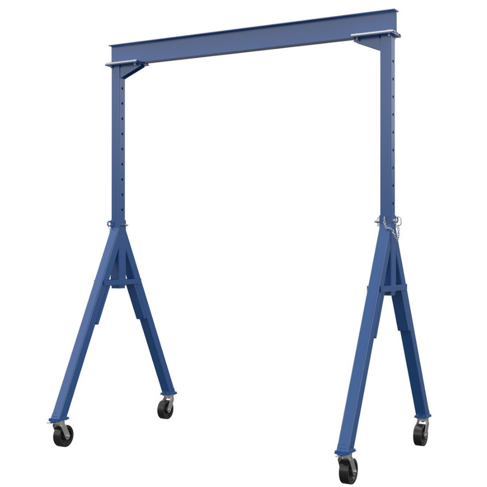 2 Ton Gantry Crane, 15'-0" Span, 16'-0" Height Under Beam, Adjustable Height