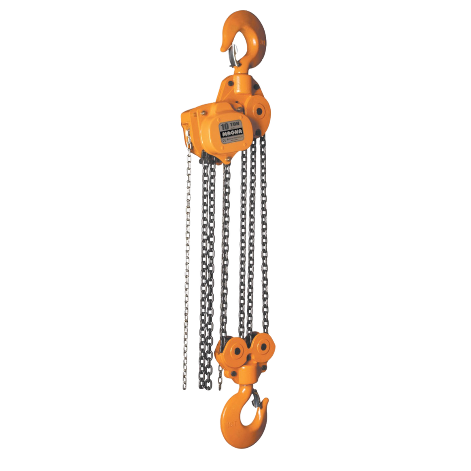 10 ton Capacity - Hand Chain Hoist - MAGNA