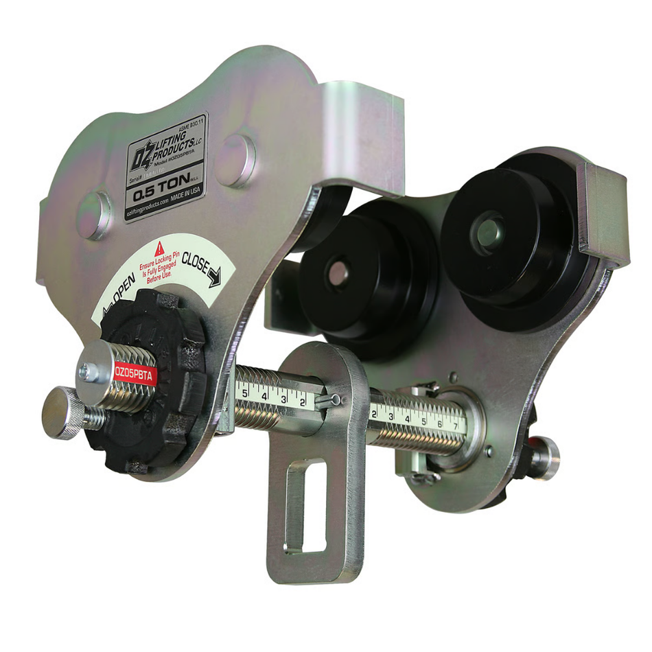 1/2 ton Push Trolley - USA Made - OZ Lifting