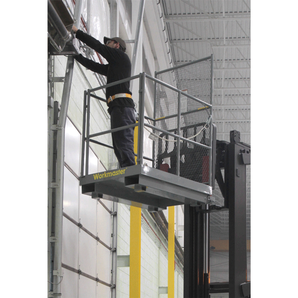 Forklift Work Platform - 48" x 48" - Workmaster - Cotterman