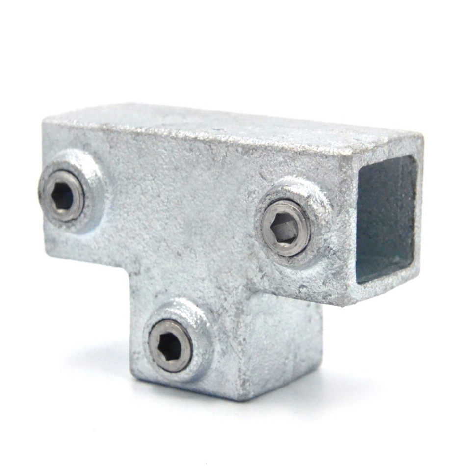 Three Socket Tee Square - EFSQ04G - Easyfit