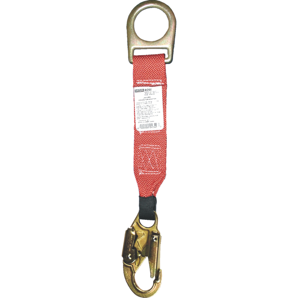 D-Ring Extender - Snap Hook - MSA