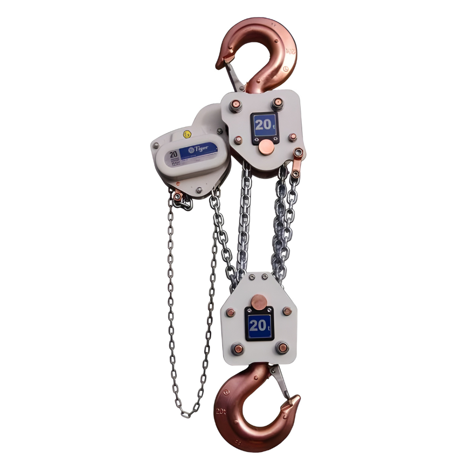10 ton Hand Chain Hoist - Spark Resistant - Subsea Series - Tiger Lifting