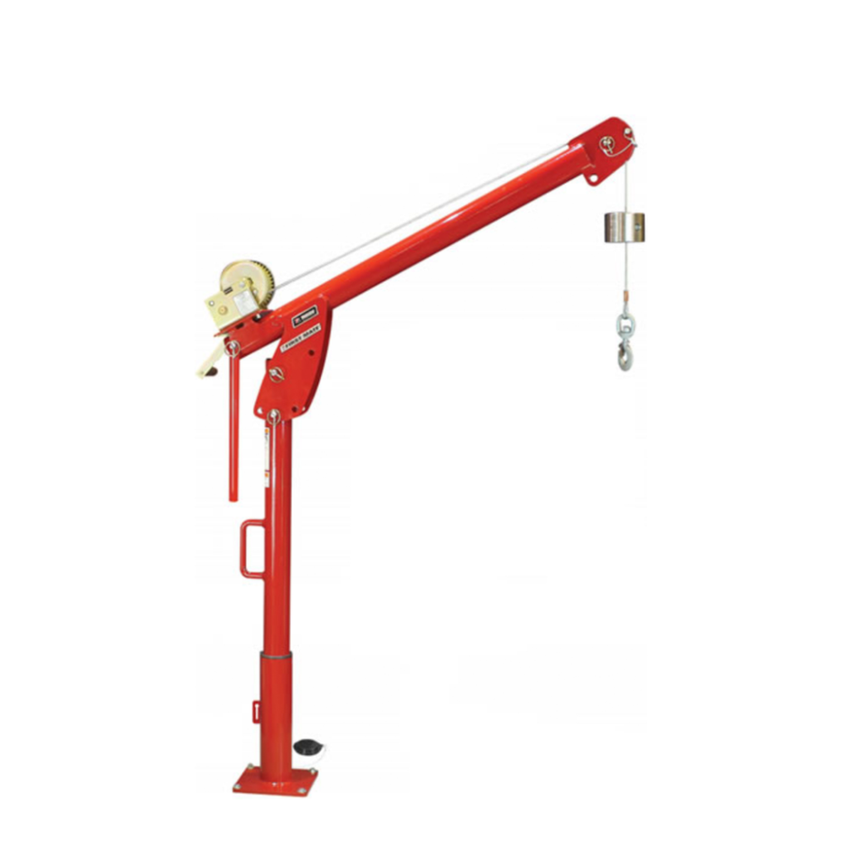 Thern Portable Davit Crane w/ Electric Winch - 850 lb. Capacity - First Mate 5PF5