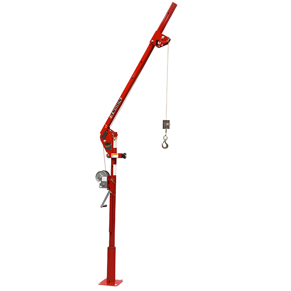 Thern Portable Davit Crane w/ Electric Winch - 500 lb. Capacity - Ensign 5PA5