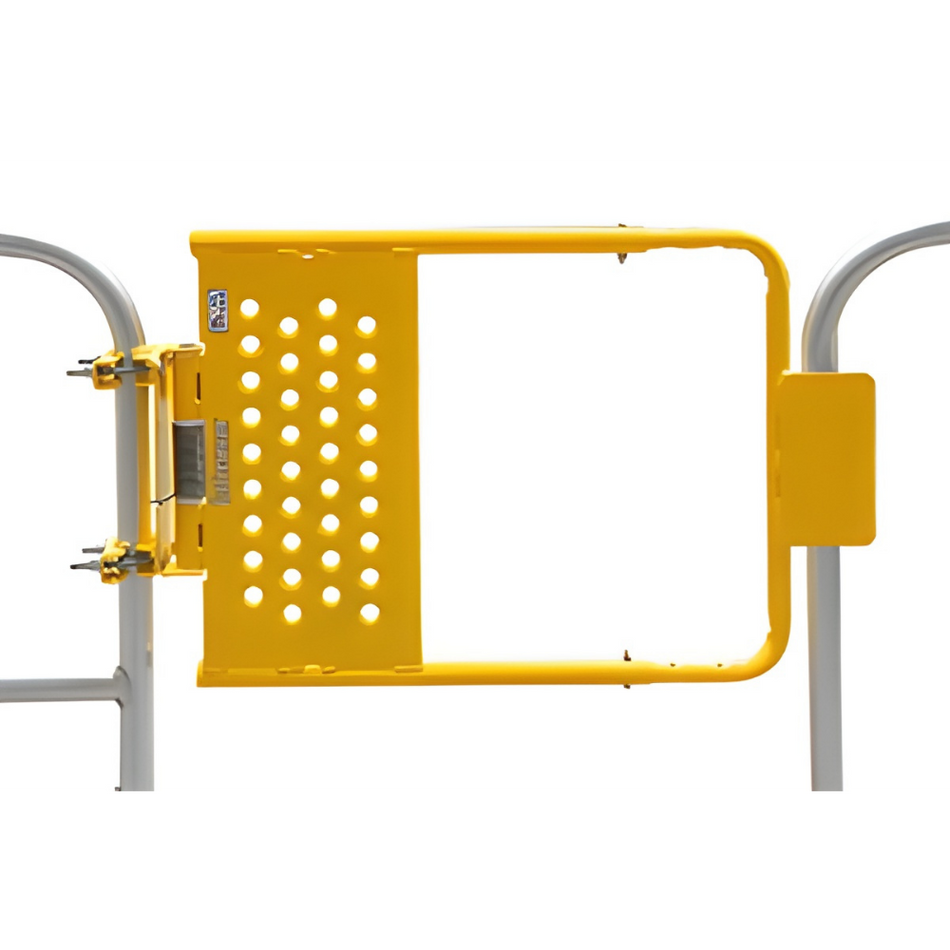 Adjustable Self-Closing Safety Gate - 24" to 40" - Safety Yellow - Cotterman