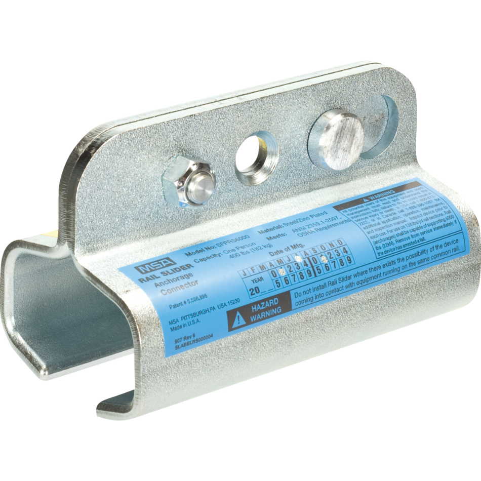 Rail-Slider Anchorage Connector - MSA