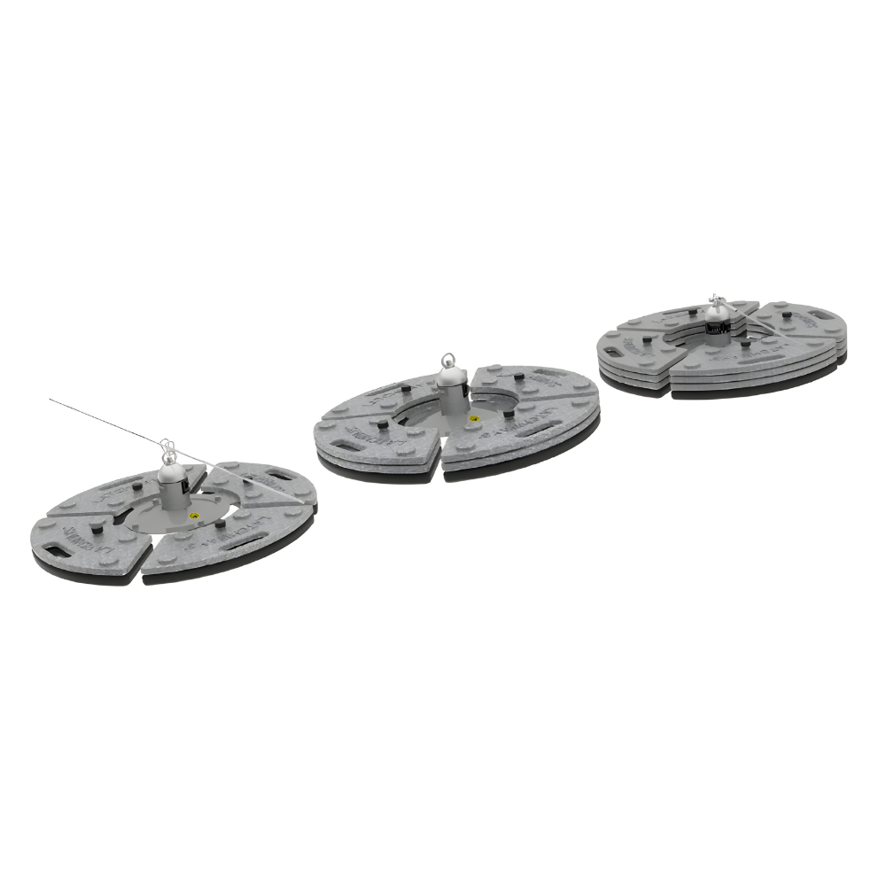 Constant Post Freestanding Constant Force Post - 660 lbs - MSA – Industrial ProShop