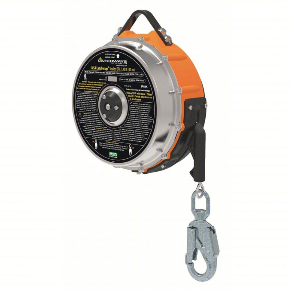 Latchways Sealed SRL - 130' Galvanized Cable - MSA