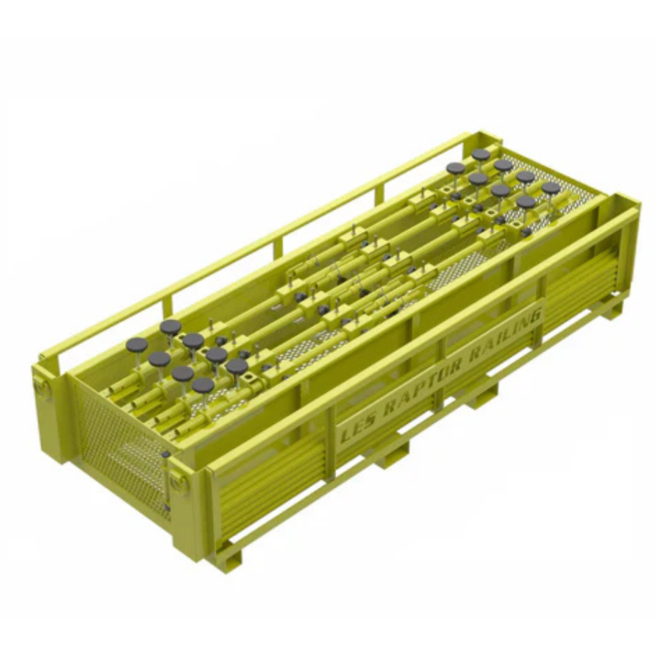 All-In-One Guardrail System Kit - 50 Rails - Leading Edge Safety