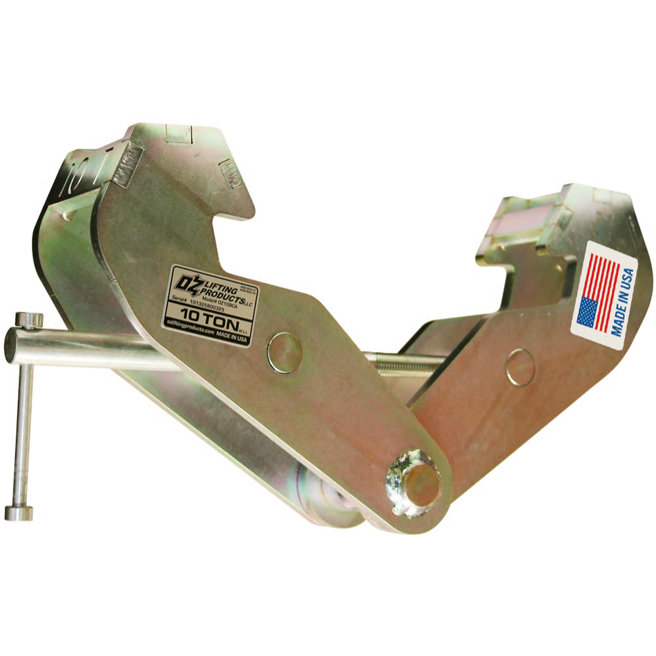 10 ton Beam Clamp - USA Made - OZ Lifting