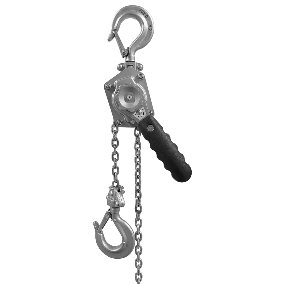 1/4 ton Lever Chain Hoist - Stainless Steel - OZ Lifting