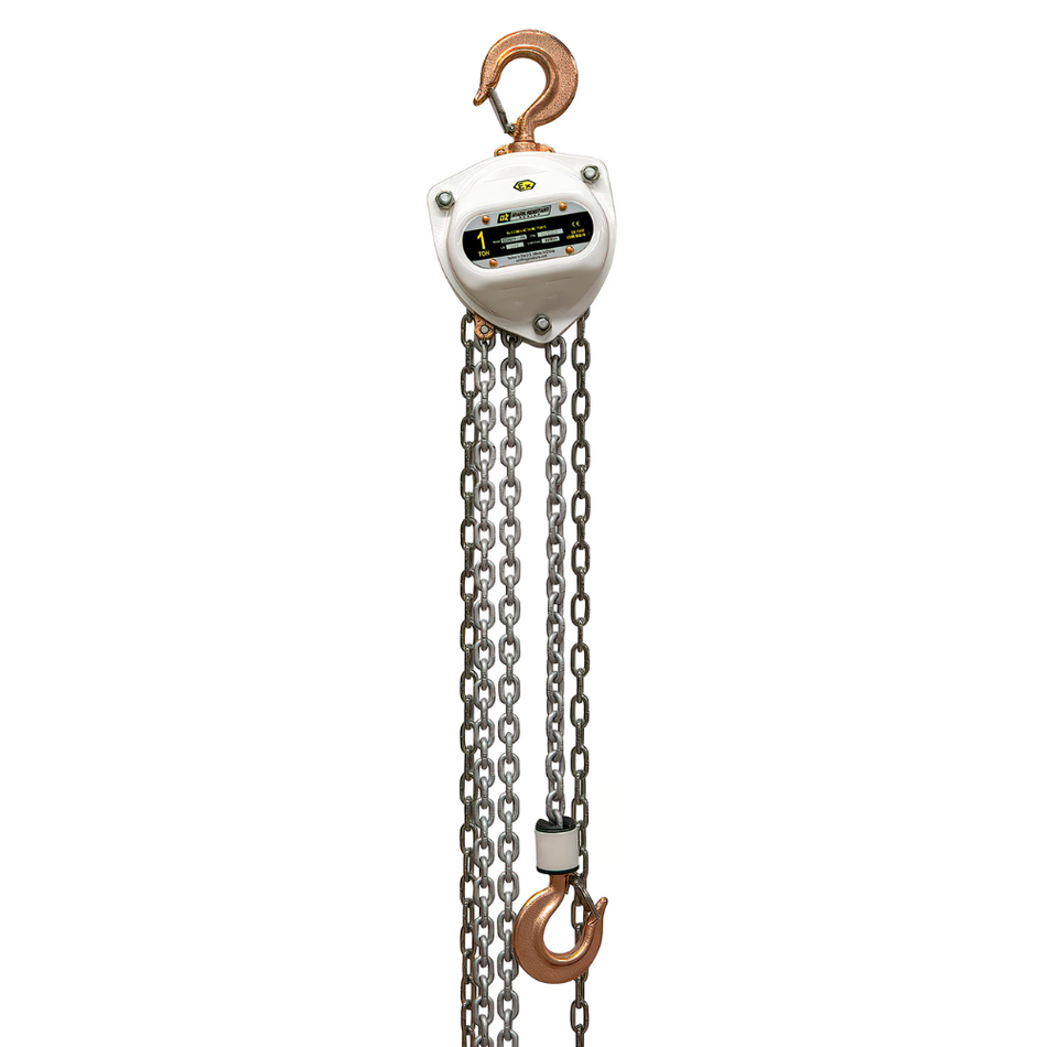 1 ton Hand Chain Hoist - Spark Resistant - OZ Lifting