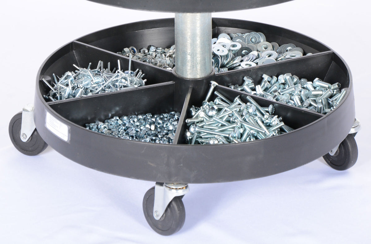 220 Lb. Plastic Portable Parts Bin – PBIN-19 – Vestil – Industrial ProShop
