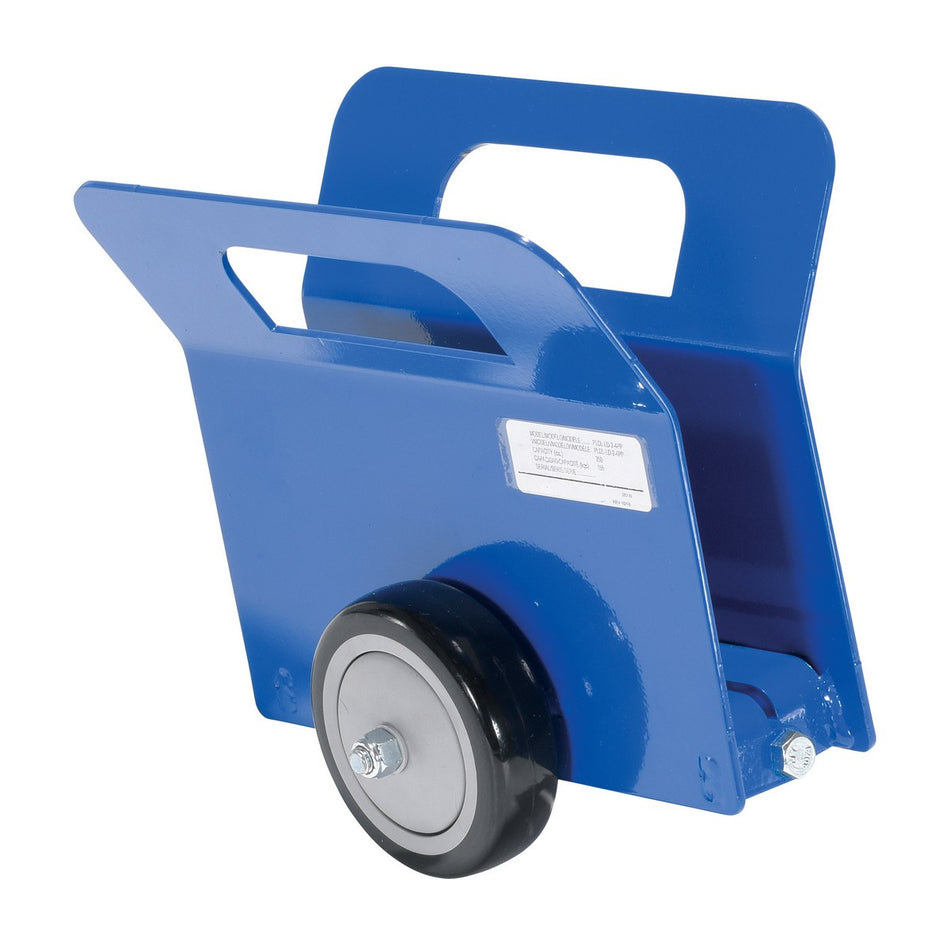 350 Lb. Steel Light Duty Door & Panel Dolly with Poly-On-Poly Casters - PLDL-LD-2-4PP -  Vestil