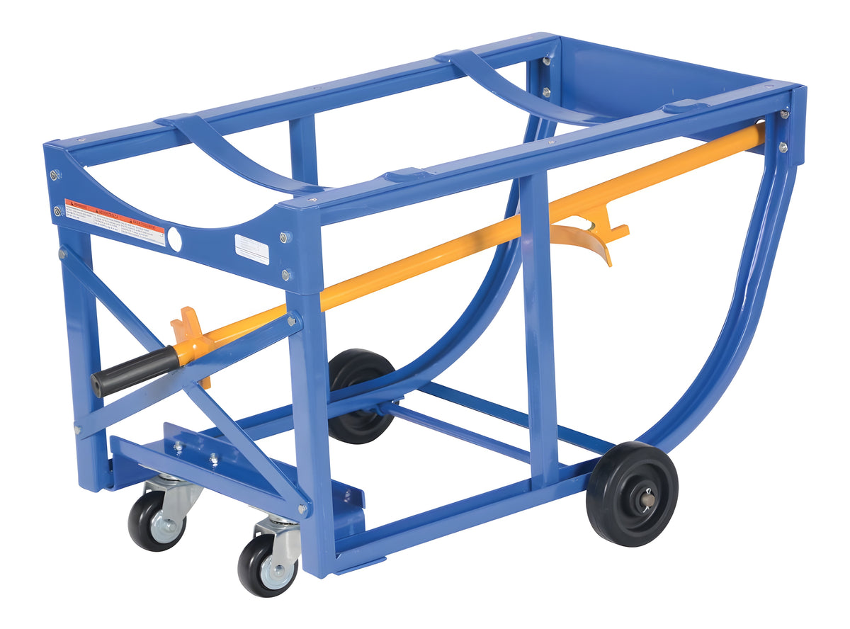 800 lb Steel Economy Rotating Drum Cart – Polyolefin Wheels – RDC-60-5 ...