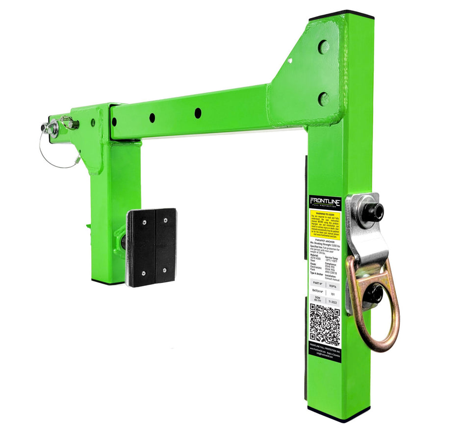 15" Adjustable Non-Penetrating Parapet Anchor - ROP16 - Frontline