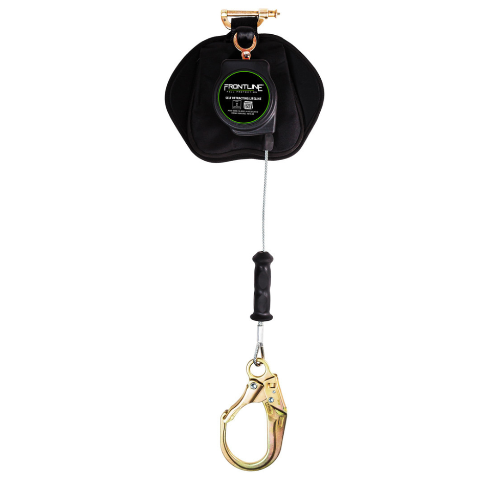 8' Leading Edge Cable SRL with Steel Rebar Hook End - RPG081RLE - Frontline